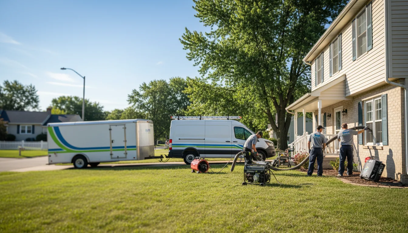 Flooded Basement Restoration And Cleanup With Repair in Richburg, NY near me